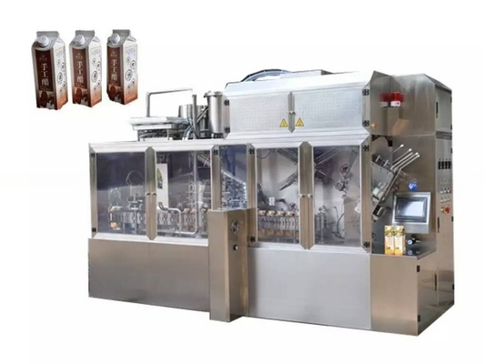 2000 envases/h Máquina automática de llenado y tapón para embalajes de leche tipo bolsa