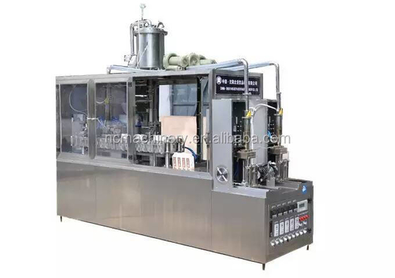 2000 envases/h Máquina automática de llenado y tapón para embalajes de leche tipo bolsa