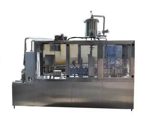2000 paquetes/hora Máquina de embalaje superior de leche Gable para granjas de bebidas totalmente automática