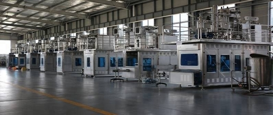 Máquina de llenado de leche UHT de 6000 envases/h con bolsa de pie y tipo de embalaje de leche