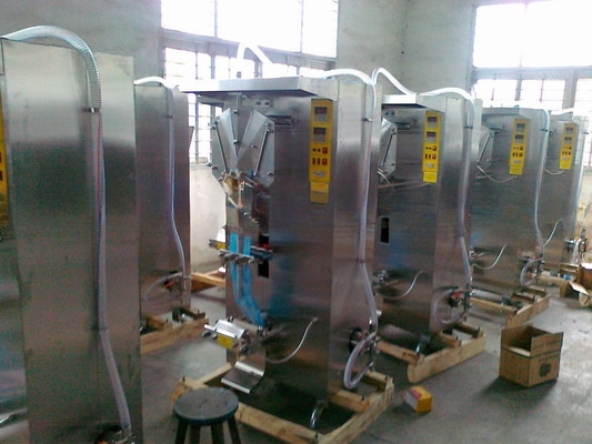 Máquina eléctrica de embalaje de agua en bolsas con soporte técnico de vídeo
