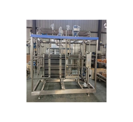 Máquina de esterilización de placas de esterilizador de leche HTST personalizable para granjas