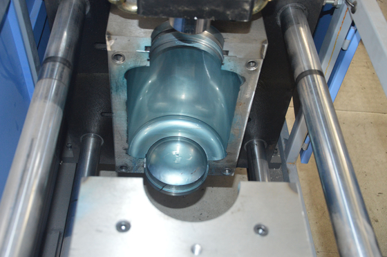 Válvula de alta presión semiautomática de una cavidad 5L envases de plástico de cuello ancho máquina de moldeo de soplado con moldes