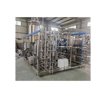 UHT Tratamiento VTIS máquina esterilizadora para la línea de procesamiento de helados seguro e higiénico