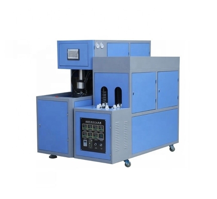 Válvula de alta presión semiautomática de una cavidad 5L envases de plástico de cuello ancho máquina de moldeo de soplado con moldes