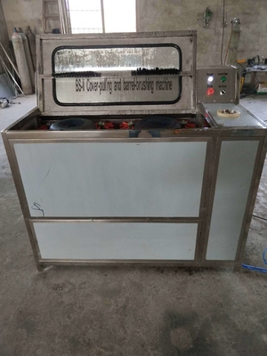 Restaurante Semiautomático Dos Estaciones 5 Galones Botella Cap Remover y lavadora