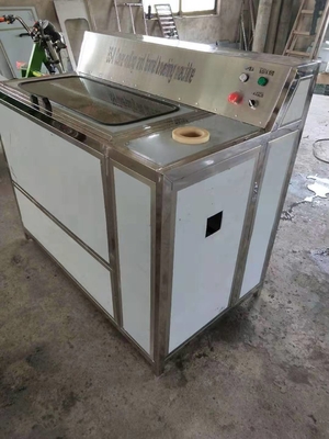 Restaurante Semiautomático Dos Estaciones 5 Galones Botella Cap Remover y lavadora