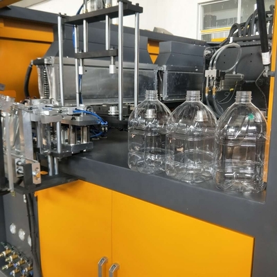 Máquina de soplar botellas de agua PET de 5L con moldes
