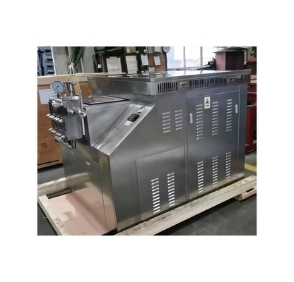 Suministro de piezas de repuesto Homogeneizador de leche de alta presión automático de 15000L/H 25mpa para aplicaciones de bebidas