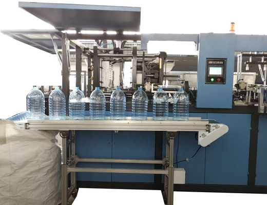 Máquina de soplar botellas de agua PET de 5L con moldes