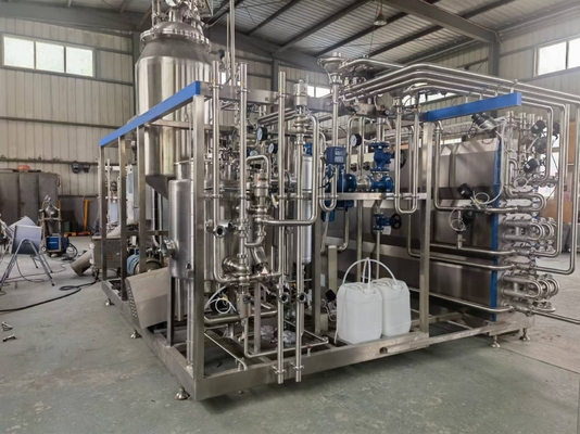 Esterilizador continuo Uht ventaja del procesamiento directo para la leche Vtis esterilización