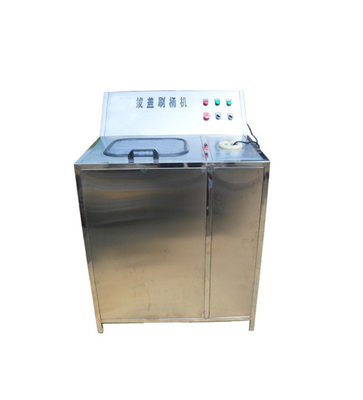 800*800*1200mm Semi-automático 5 galones de botella de cepillado con material de llenado de agua