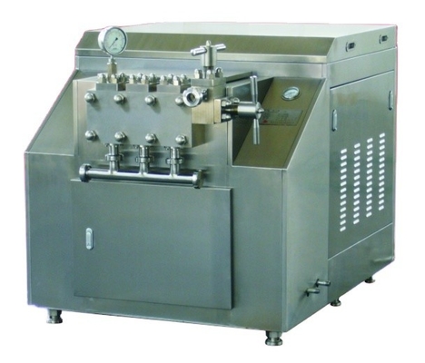 Máquina homogeneizadora de alta presión de 37 kW de potencia de motor para procesamiento de leche de tipo 5000L/H 25mpa