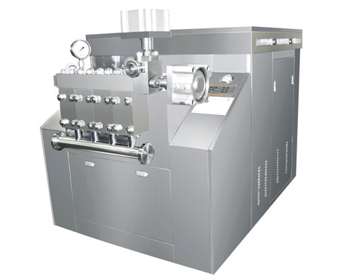 Máquina homogeneizadora de alta presión de 37 kW de potencia de motor para procesamiento de leche de tipo 5000L/H 25mpa