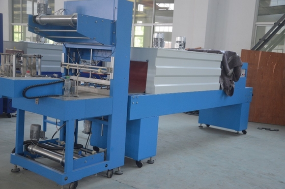 Material de embalaje de plástico Botella Máquina de envasado de compresión térmica con horno de compresión térmica