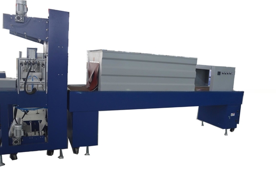 Material de embalaje de plástico Botella Máquina de envasado de compresión térmica con horno de compresión térmica