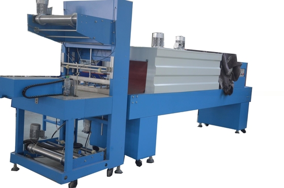 Material de embalaje de plástico Botella Máquina de envasado de compresión térmica con horno de compresión térmica