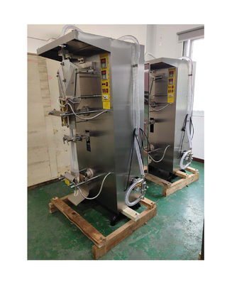Material de llenado de jugo Máquina automática completa de llenado y sellado de agua en bolsas de 2000 b/h