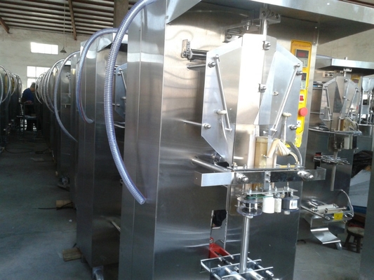Material de llenado de jugo Máquina automática completa de llenado y sellado de agua en bolsas de 2000 b/h
