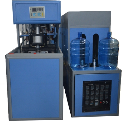18Máquina de moldeo de botellas de PET de 9L con calentador infrarrojo y cilindro rotativo AirTac