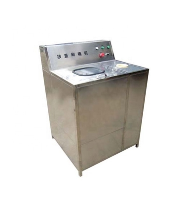 Función Semi-automático 20L PET tambor de eliminación de tapa y lavadora para la industria