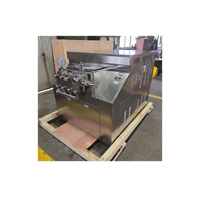Máquina homogeneizadora de grasa de alta presión de 37 kW para la línea de procesamiento de leche Tipos de procesamiento Leche
