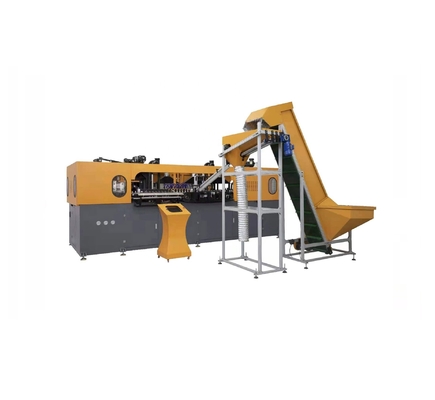 Festo cilindro rotativo automático 9 cavidades botella de mascotas de soplado de la máquina 4300kg