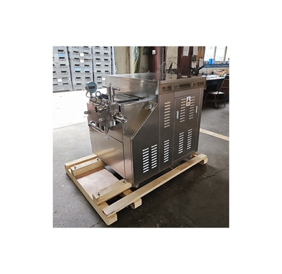 Presión nominal de 20Mpa 1000L/H Homogeneizador de leche de miel para una mezcla consistente y uniforme