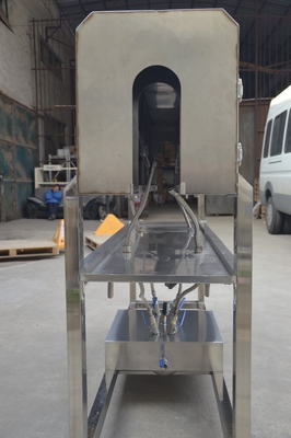 250KG Capacidad 2m Botella de PET Tipo de etiqueta de vapor Túnel de contracción térmica para el rendimiento