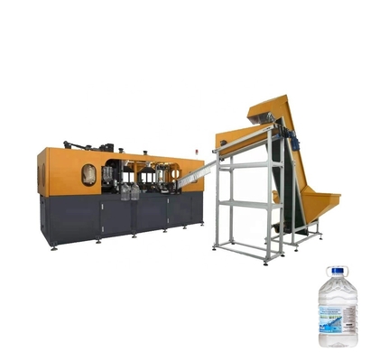 40kW 2 cavidades 20L botella de PET soplado moldeador con 2000ml volumen de piezas huecas