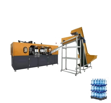 40kW 2 cavidades 20L botella de PET soplado moldeador con 2000ml volumen de piezas huecas
