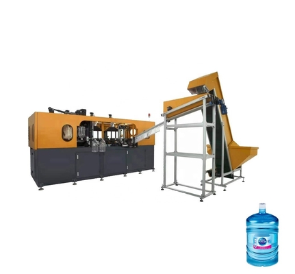 40kW 2 cavidades 20L botella de PET soplado moldeador con 2000ml volumen de piezas huecas