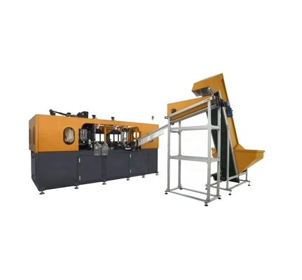40kW 2 cavidades 20L botella de PET soplado moldeador con 2000ml volumen de piezas huecas