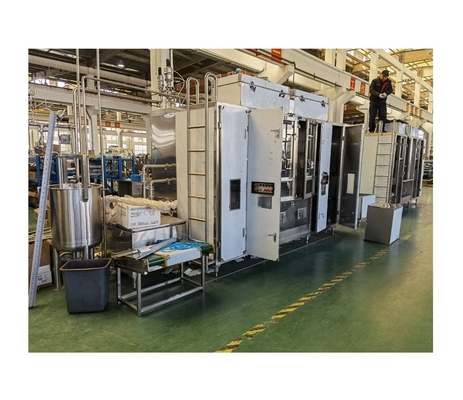 Máquina de embalaje automática de leche de coco en bolsas de plástico asépticas para la línea de procesamiento de leche