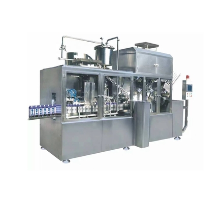 Planta de fabricación 2000 envases por hora Bebidas de leche Máquina de embalaje automática automática