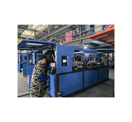 FESTO cilindro rotativo 4 máquina de hacer botellas de cavidad para la producción de botellas de precisión