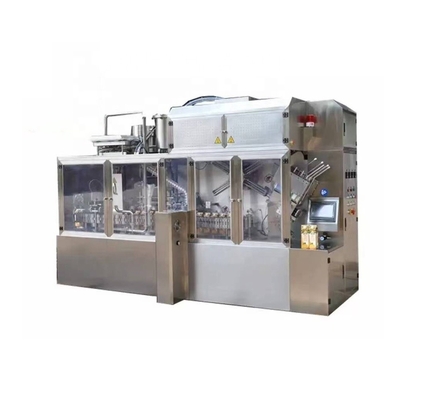 Máquina de llenado de cartón aseptico para llenar el material bebida de jugo de leche