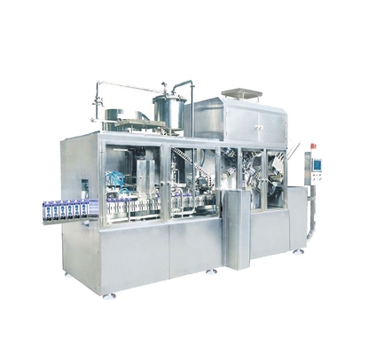 Máquina de llenado de cartón aseptico para llenar el material bebida de jugo de leche