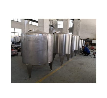 0Tanque de incubación de yogur de acero inoxidable de.75KW para necesidades de procesamiento suave