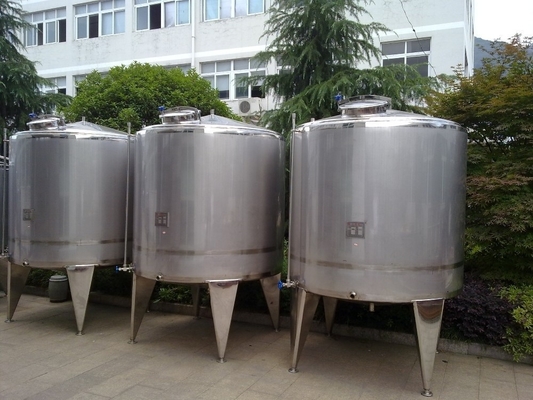 0Tanque de incubación de yogur de acero inoxidable de.75KW para necesidades de procesamiento suave