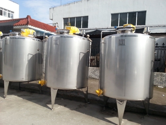 0Tanque de incubación de yogur de acero inoxidable de.75KW para necesidades de procesamiento suave