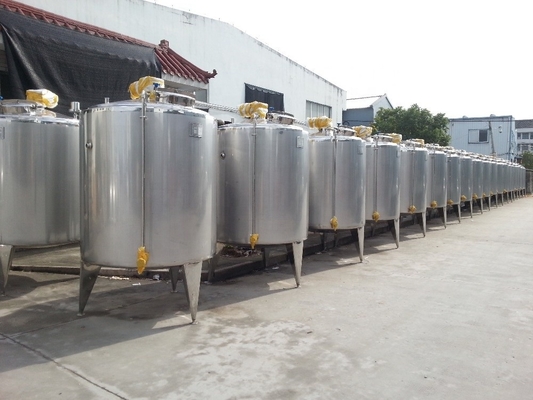 0Tanque de incubación de yogur de acero inoxidable de.75KW para necesidades de procesamiento suave