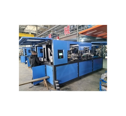 Producción teórica 4000-4500 pcs Máquina de soplar botellas de mascotas de 4 cavidades totalmente automática