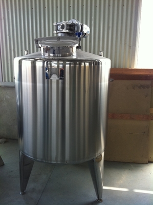 1050*1050*1850mm SUS304 Tanque de incubación de yogur sanitario para alimentos para tecnología avanzada