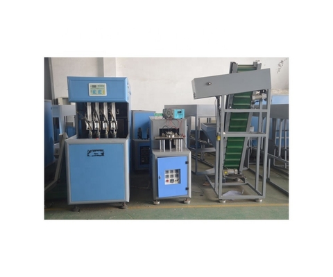 Máquina para hacer botellas de plástico de 500 ml semiautomática para línea de agua