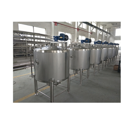 1050*1050*1850mm SUS304 Tanque de incubación de yogur sanitario para alimentos para tecnología avanzada