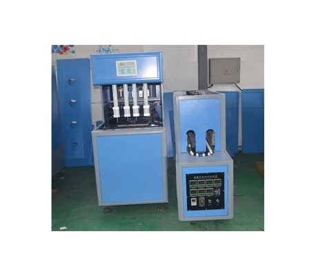 Máquina de moldeo de botellas de agua de 4 cavidades semiautomática de 1L para agua y bebidas