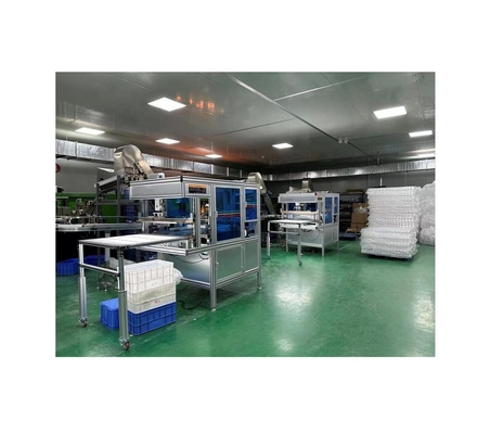 Máquina de embalaje de botellas vacías de diferentes tamaños de alta velocidad con accionamiento eléctrico para plantas de fabricación