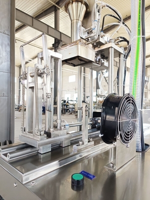 Envasado de plástico tipo manual de jugo Gable máquina de llenado de cartón superior para botellas