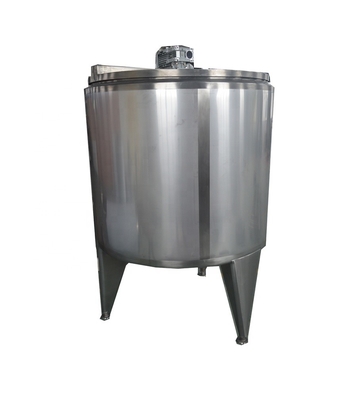 SUS304/316L Tanque de almacenamiento de puré de tomate para almacenamiento de pasta de frutas en una planta de fabricación